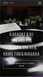 Mobile Screenshot of bigstarkaraoke.ca